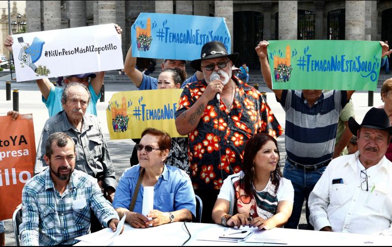 La cortina a 80 metros de altura no convence a los pobladores de Temaca, que han calculado alrededor de 50 metros para que su pueblo no sea inundado. EL INFORMADOR/Archivo