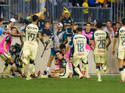 América, que ganó la ida con goles del paraguayo Richard Sánchez y del argentino Emanuel Aguilera, ahora espera al ganador de la serie entre Monterrey y Cruz Azul que se realizará el jueves. AP/C. SZAGOLA