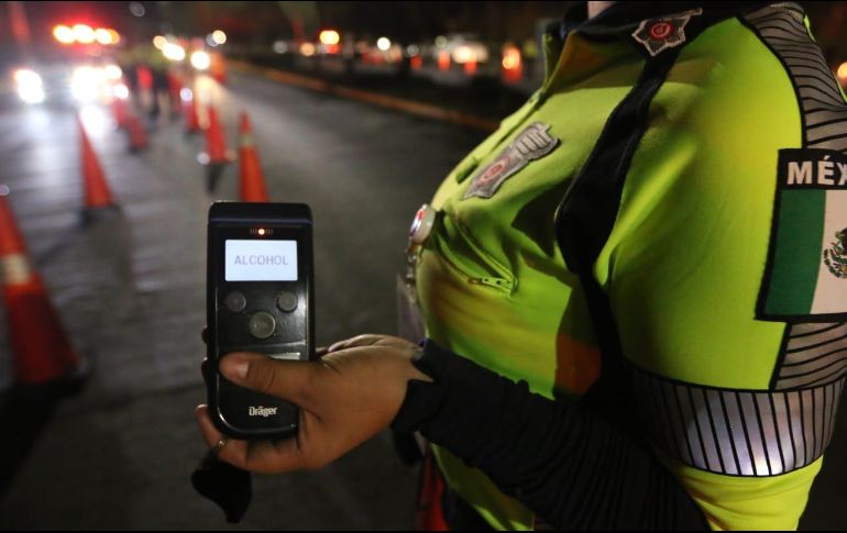 La Secretaría de Seguridad hizo un llamado a la ciudadanía para evitar la combinación de alcohol y volante. ESPECIAL /