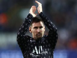 ''Hola, México'', dice el argentino Lionel Messi al inicio del video, mientras que el brasileño Neymar completa en portugués ''Feliz Día de la Independencia para todos ustedes. Vamos, París''. AFP / K. Tribouillard