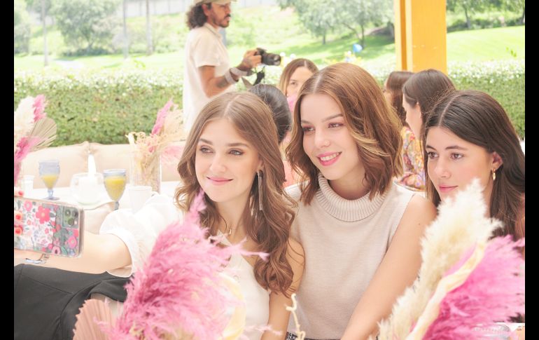 Danna Mantiñán, Silia Ríos y Renata Martínez