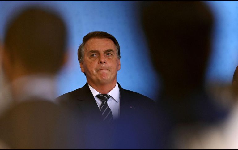 Según el Ministerio de Relaciones Exteriores de Brasil, la obligatoriedad de la vacuna no puede ser impuesta a Bolsonaro en su condición de jefe de Estado. AP / ARCHIVO