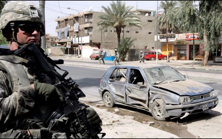 El dron atacó un vehículo conducido por un trabajador de una ONG estadounidense. EFE/A. Abbas