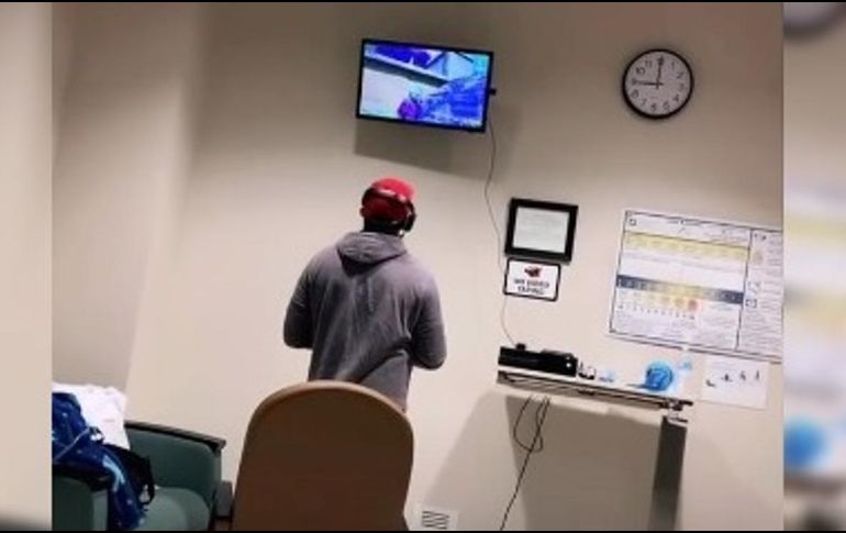 Él sigue prometiendo que será la última partida antes de concentrarse en el nacimiento del bebé. ESPECIAL / TIKTOK