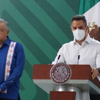 Alejandro Murat presume visita número 25 de AMLO a Oaxaca