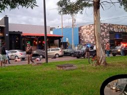 La tarde de ayer domingo, dos hombres entregaron un paquete, que cuando fue abierto, explotó y mató a dos personas. EFE /