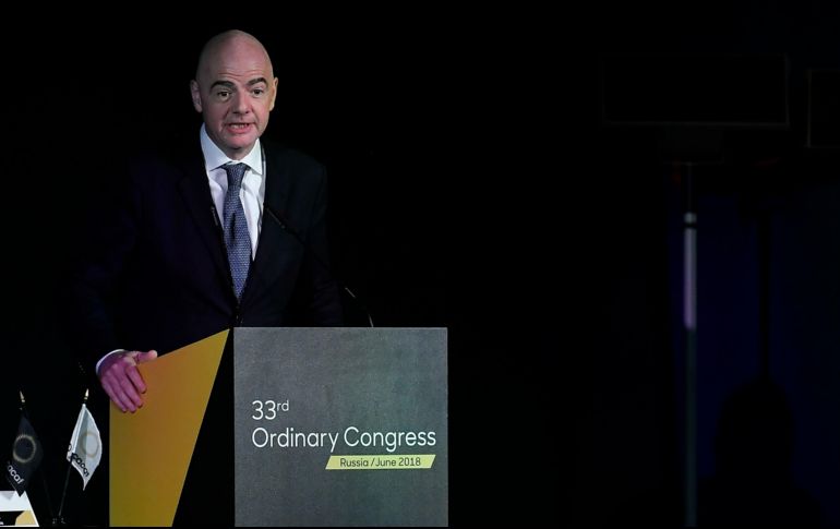 Gianni Infantino. El presidente de la FIFA desea establecer una comunicación formal con las federaciones, ligas y clubes de todo el mundo. Imago7