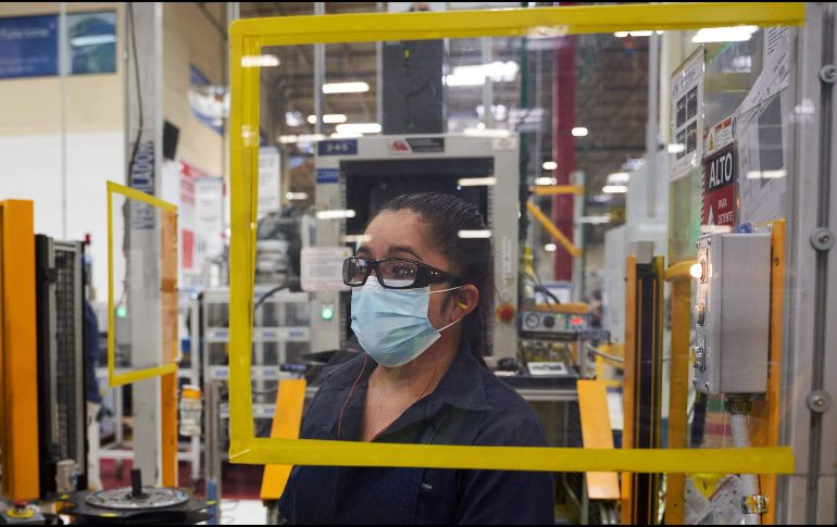 El pronóstico de crecimiento del PIB de México este año es de 6.3%, según la OCDE. AFP / ARCHIVO