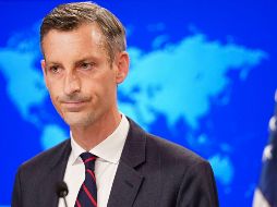 Ned Price, portavoz del Departamento de Estado de EU. AFP/K. Lamarque