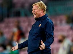 Sin sorpresa. El técnico holandés sabe de la presión y rumores que lo señalan fuera del Barcelona. EFE