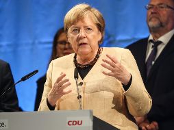 Se va. La canciller alemana abandonará su cargo. Xinhua