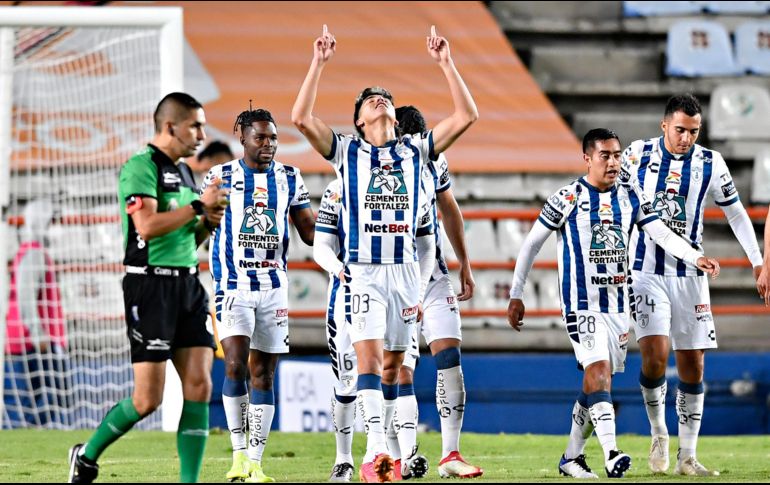 PACHUCA. Los Tuzos aún tienen camino por recorrer antes de descartar pelear por un título. IMAGO7