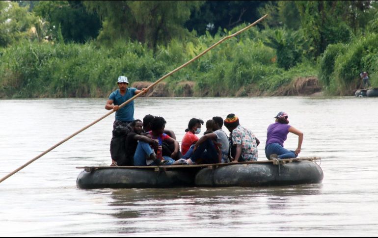 En la frontera sur de México prevalecen unos 40 mil migrantes, en su mayoría haitianos. SUN / ARCHIVO