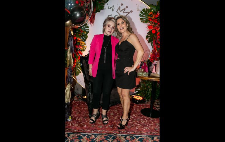 Fanny Batiz y Aimé Barraza