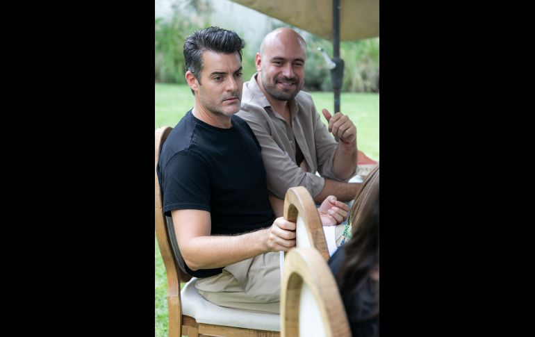 Alejandro Leroy y Víctor Hugo Salazar