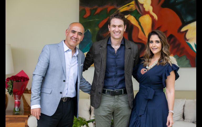 Félix Flores, Jo Bailes y Magda Fernández