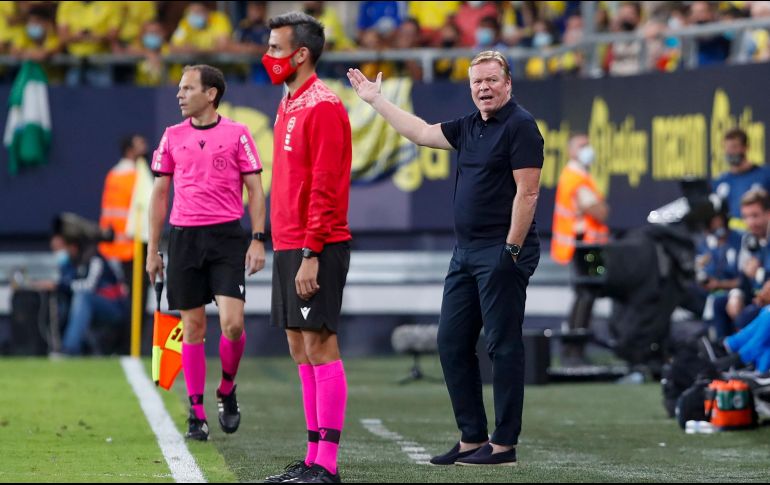 Koeman fue expulsado durante el tiempo de reposición por lanzar quejas hacia el cuarto árbitro. AP / ARCHIVO