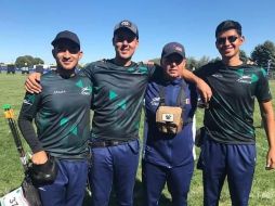 Esta plata se suma a la que ganó el equipo femenil de recurvo, este mismo día. TWITTER/@COM_Mexico
