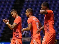 El delantero ecuatoriano Brayan Angulo marcó el gol de la igualada para los cementeros. IMAGO7