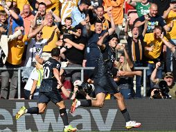 MUY LARGOS. Fueron exactamente 336 días los que pasaron para que el examericanista pudiera volver a festejar un gol.  AFP/G. KIRK