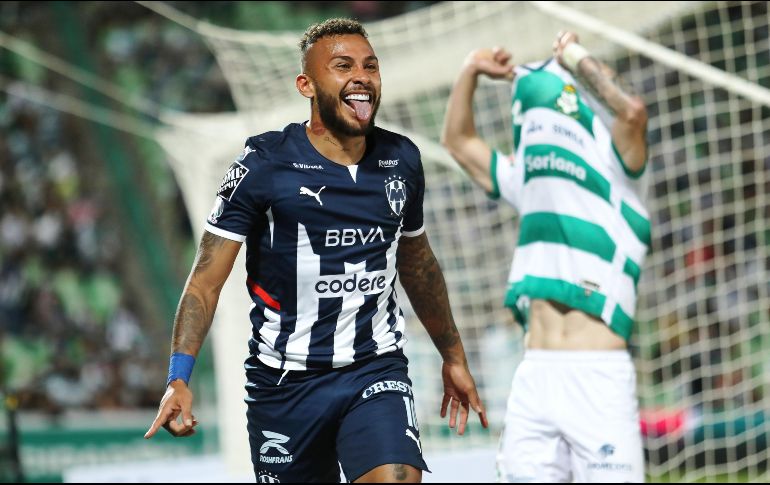 ENCENDIDO. Duván Vergara ha llegado con el pie derecho a los Rayados , convirtiendo goles importantes. IMAGO7