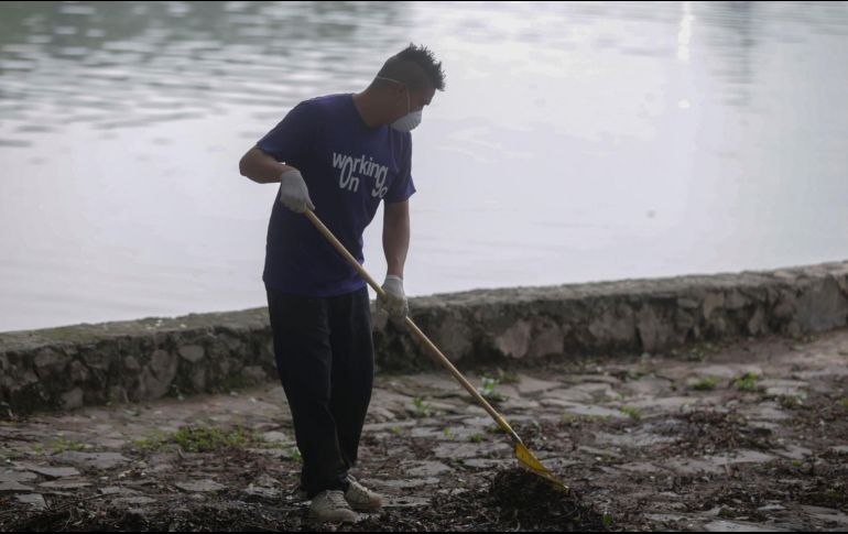 El Dean. Numerosas viviendas se vieron afectadas por las lluvias recientes en la colonia El Dean