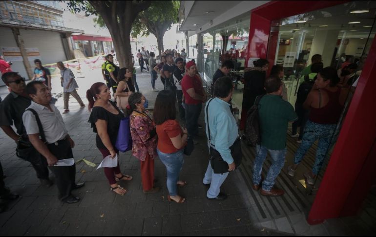 Los bancos que concentran siete de cada 10 quejas por posible fraude son BanCoppel, Citibanamex, Banco Azteca, Banorte y HSBC. EL INFORMADOR/ARCHIVO