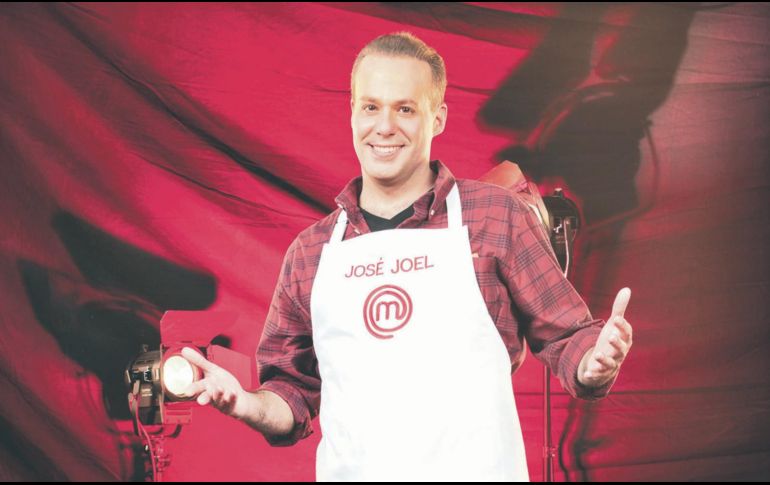 Mejor preparado. José Joel dice haber aprendido mucho en la cocina de MasterChef Celebrity. Cortesía