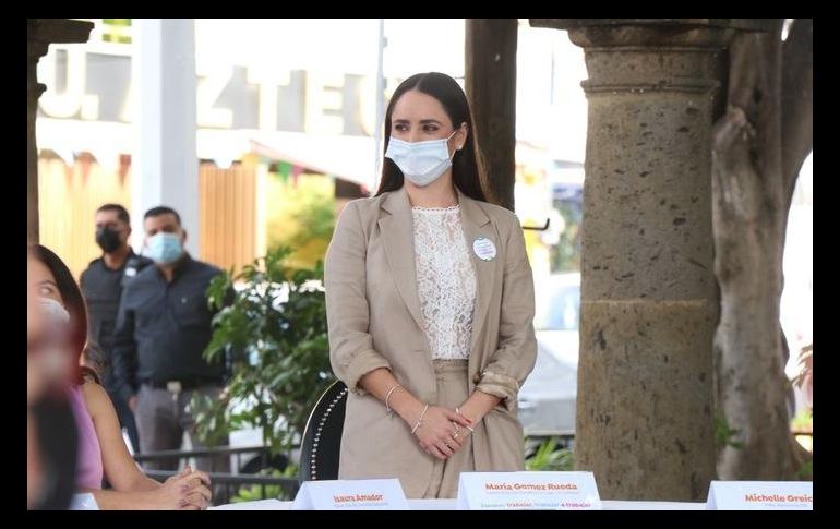 María Gómez, coordinadora general de Construcción de Comunidad. ESPECIAL /
