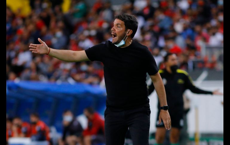 LE SALIÓ. Nicolás Larcamon hizo un planteamiento que, con mucha fortuna, Atlas no pudo batir. IMAGO7