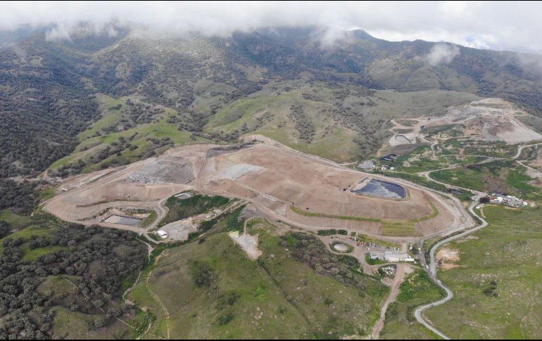 Imagen del relleno sanitario de Picachos. ESPECIAL /