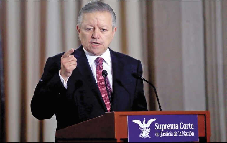 Zaldívar reiteró que el Poder Judicial de la Federación seguirá actuando en el caso con independencia e imparcialidad. SUN/ARCHIVO