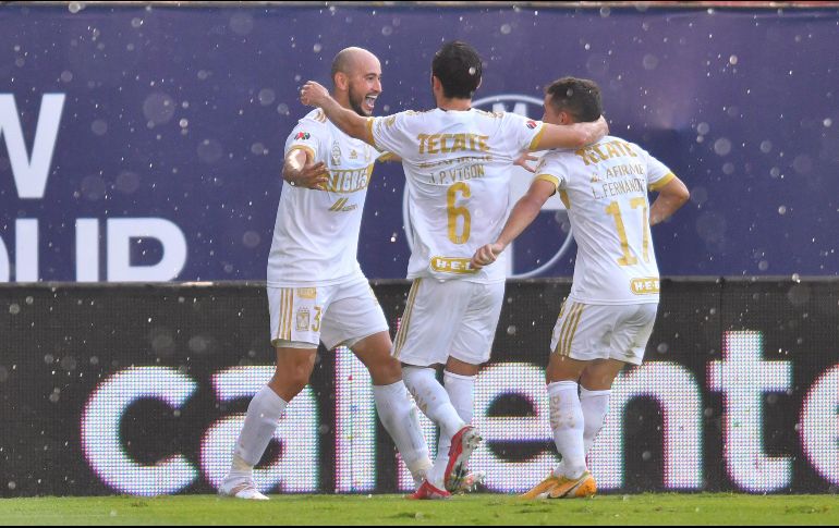 RESPIRO. La victoria permite a Tigres colocarse momentáneamente en el 5° puesto. IMAGO7