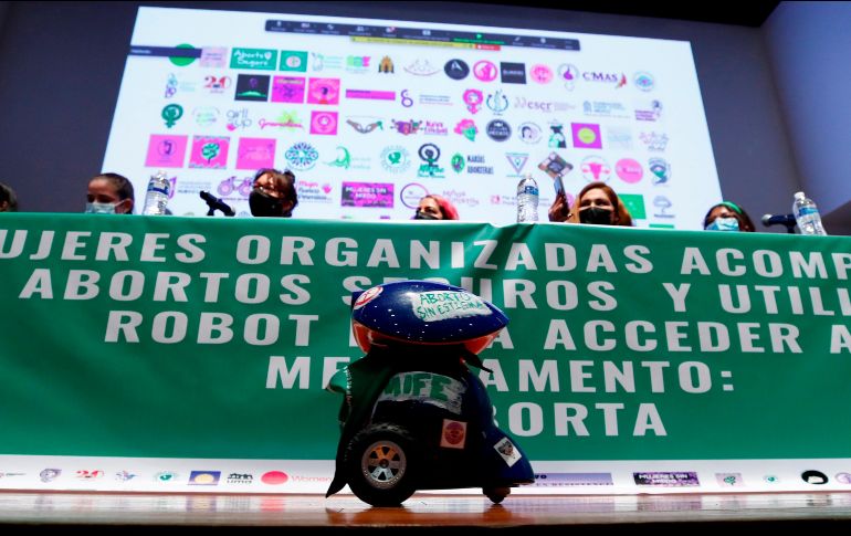 Detrás de RAborta hay 85 asociaciones de mujeres a favor de la despenalización del aborto en todas sus causales. EFE/J. Méndez