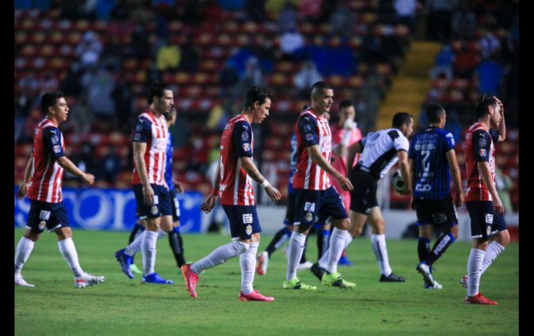 DURO GOLPE. La derrota ante Querétaro vuelve a evidenciar las carencias del equipo rojiblanco. IMAGO7