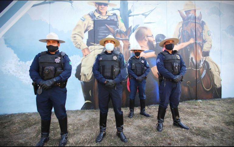 La policía montada tendrá como prioridad trabajar en áreas como el bosque La Primavera. ESPECIAL