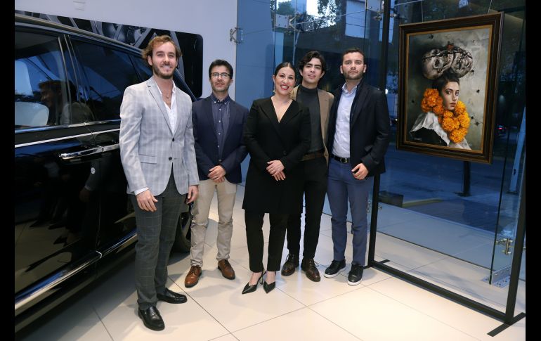 Jean Lachapelle, José Parra, Katerine Bergengruen, Eduardo Ruiz y Daniel Parés GENTE BIEN JALISCO/CLAUDIO JIMENO