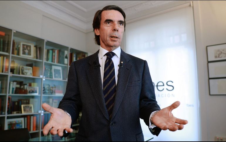 José María Aznar dijo que la diferencia entre las colonias inglesas y las españolas es que en las primeras los indígenas fueron exterminados y en las segundas fueron protegidas. EFE / ARCHIVO