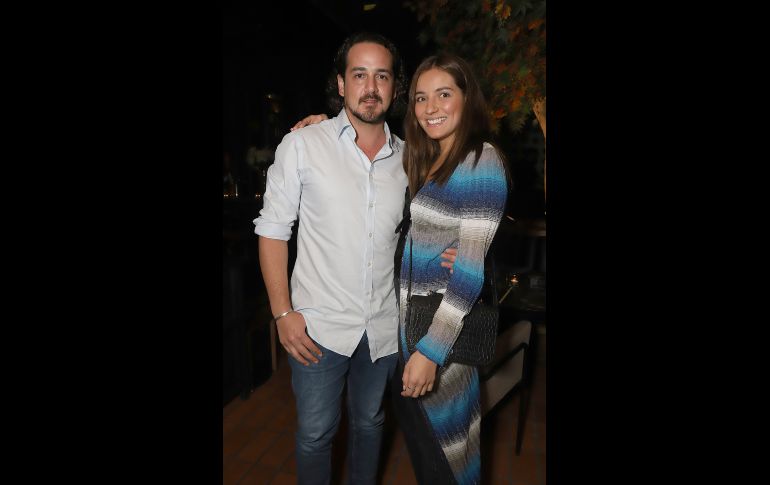 Diego Páramo e Ivanna del Toro. GENTE BIEN JALISCO/ CLAUDIO JIMENO