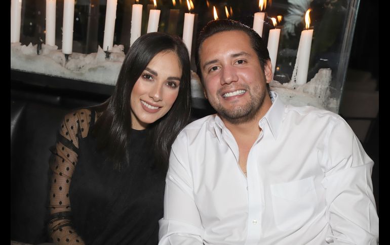 Karla Lozano y Eduardo Romero. GENTE BIEN JALISCO/ CLAUDIO JIMENO