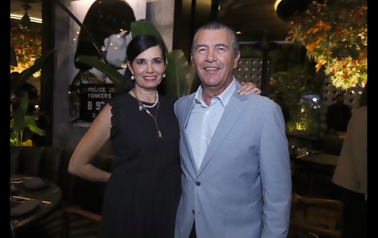 Lorena Hecht y Jorge De Alba. GENTE BIEN JALISCO/ CLAUDIO JIMENO