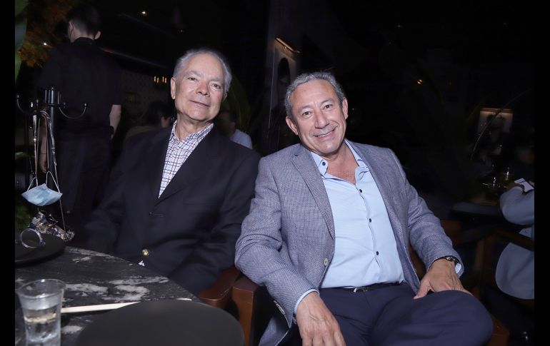 Jaime Sahagún y Ernesto Ceballos. GENTE BIEN JALISCO/ CLAUDIO JIMENO