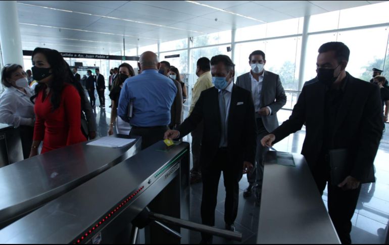 Lemus subió a la Línea 3 para dirigirse de Zapopan a Guadalajara. EL INFORMADOR / A. Camacho