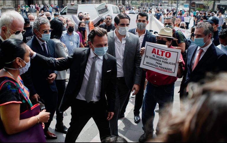 Pablo Lemus afirmó que ya ha tenido diálogo con el presidente de la Federación de Estudiantes Universitarios (FEU), Javier Armenta. EL INFORMADOR/G. GALLO