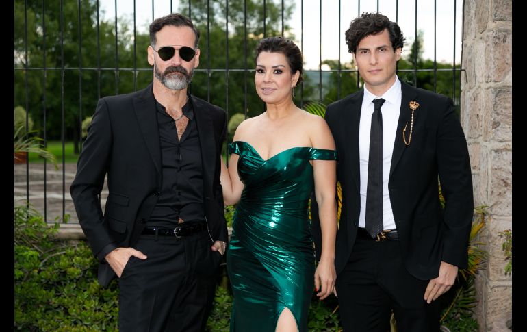 Óscar Naveja, Karla Arroyo y Emmanuel Sánchez GENTE BIEN JALISCO/JORGE SOLTERO