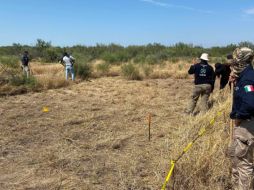 Acciones esta semana para buscar desaparecidos en el estado de Tamaulipas. La Comisión Nacional de Búsqueda dijo que el sitio de exterminio en Nuevo Laredo se ubicó hace algunas semanas.TWITTER @Busqueda_MX