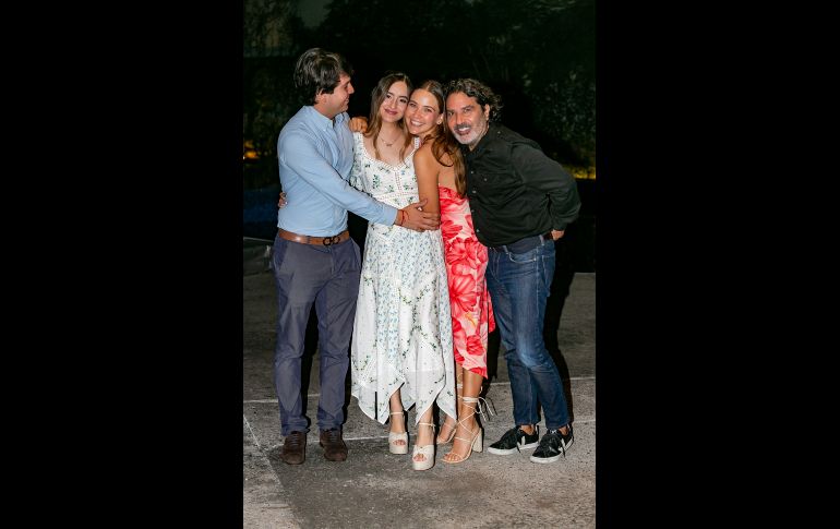 Marcos Dau, Mishelle Orozco, Alejandra Dau y Marcos Dau GENTE BIEN JALISCO/JORGE SOLTERO