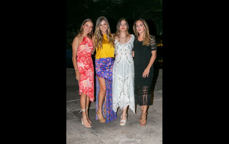 Alejandra Dau, Paola Orozco, Mishelle Orozco, Gloria Peña y Yoanna Orozco GENTE BIEN JALISCO/JORGE SOLTERO