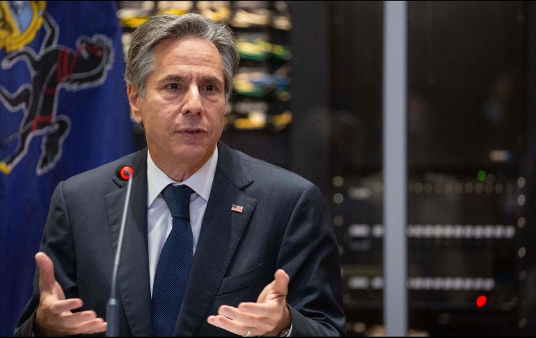 Blinken visitará la Ciudad de México los días 7 y 8 de octubre. AFP/ARCHIVO