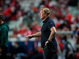 SENTENCIADO. Joan Laporta, está cerca de hacer un cambio de estratega, tras los malos resultados de Ronald Koeman. EFE/M. ALMEIDA